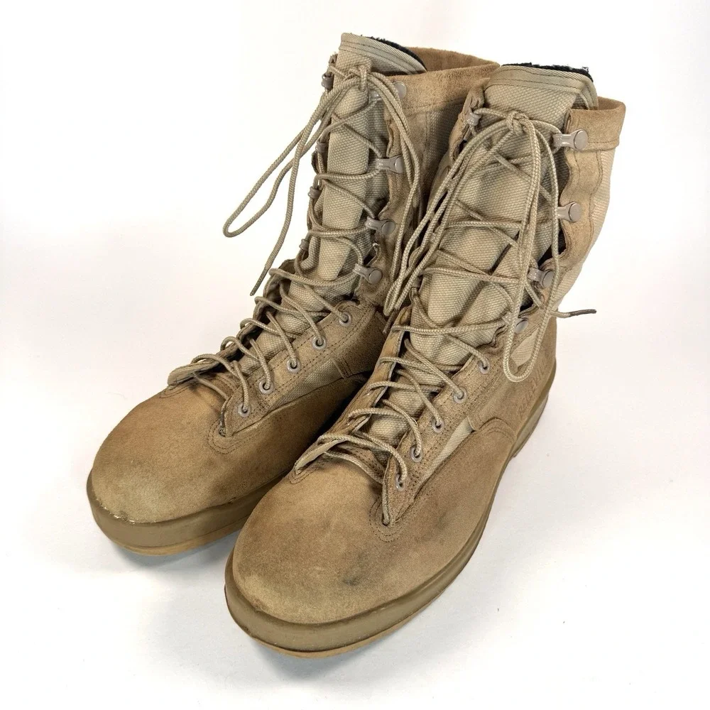 Belleville 330 DES ST Military Combat Boots Mens 11R Steel Toe USA Vibram - Picture 2 of 15